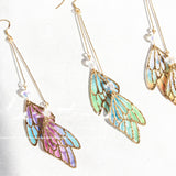 Japanese Handmade Gradient Butterfly Earrings – Stylish Gifts — 5