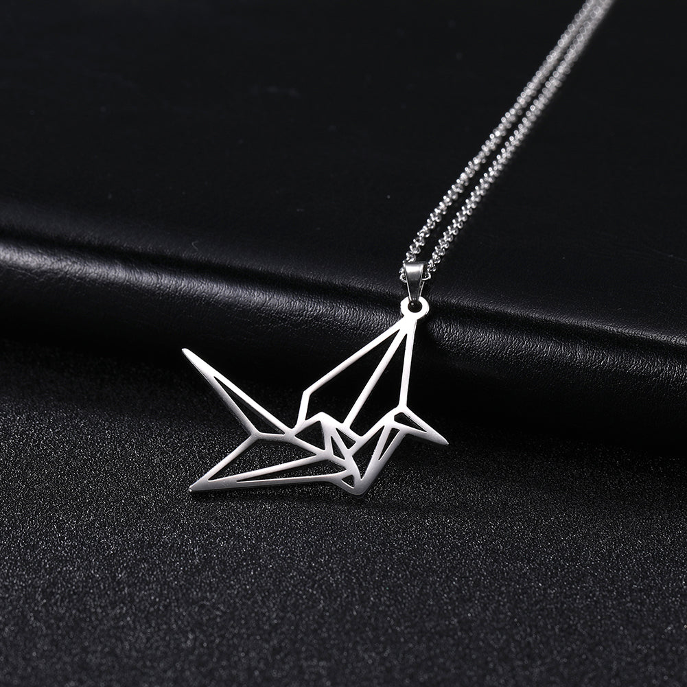 Simple Fashion Personality Thousand Paper Crane – Jewelry Gift Ideas — 1