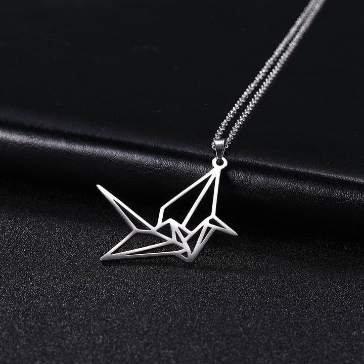Simple Fashion Personality Thousand Paper Crane – Jewelry Gift Ideas — 1