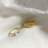 Pearl Cool Style Personality Ring – Stylish Gifts — 4