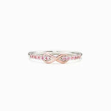 Women's Small And Lucky Silver Ring With 8 Characters – Gifts for Her — 2