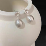French Handmade Brushed Ball Earrings – Practical Gifts — 6