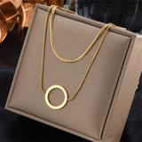 High-end Love Pearl Pendant Multi-layer Chain – Jewelry Gift Ideas — 9