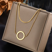 High-end Love Pearl Pendant Multi-layer Chain – Jewelry Gift Ideas — 9