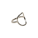European And American Geometric Hollow Oval Ring – Gifts for Her — 4