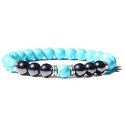Energy Volcanic Stone Seven Color Chakra Bracelet – Jewelry Gift Ideas — 6