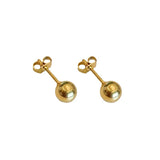 Simple Stainless Steel Ball Stud Earrings – Unique Gift Ideas — 5