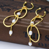 Ring Pearl Ear Clip Without Ear Hole – Birthday Gifts — 2