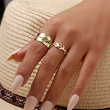 Popular Nude Gold Fashion Personality Ring – Stylish Gifts — 5