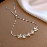 Zircon Flower Bracelet Female Net Red – Jewelry Gift Ideas — 16