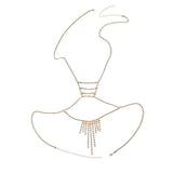 Multilayer Rhinestone Fringe Party Full Diamond Bra Chain – Gift Ideas — 2