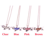 Dallas Dog Zinc Alloy Diamond-studded Necklace – Jewelry Gift Ideas — 9