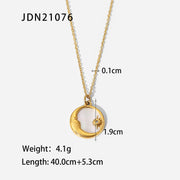 French Vintage Stainless Steel Necklace – Jewelry Gift Ideas — 2