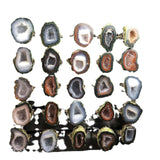 S925 Silver Inlaid Cornucopia Agate Open Mouth – Holiday Gift Ideas — 4