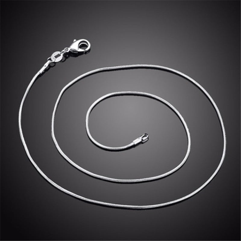 European And American Alloy Necklace Silver – Jewelry Gift Ideas — 1