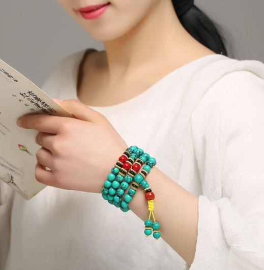 Turquoise Bracelet Tibetan Style Men's And Women's – Stylish Gifts — 1