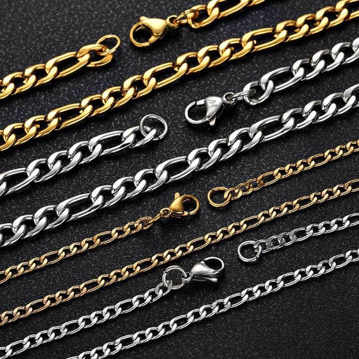 Stainless Steel Layered Simple Necklace – Jewelry Gift Ideas — 1