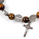 Religious Zinc Alloy Jesus Cross Benedict Tiger – Jewelry Gift Ideas — 2