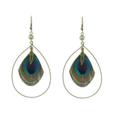 European And American Exaggerated Earrings Owl Natural – Stylish Gifts — 2