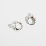 French Style Pearl Earrings S925 Silver Trendy – Stylish Gifts — 1