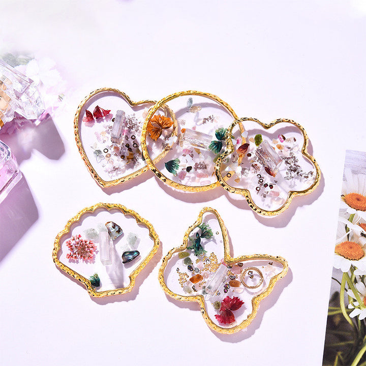 Nail Art Crystal Color Display Board Flower Shell – Beauty Gifts — 1