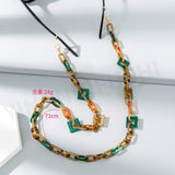 Colorful Mixed Acrylic Halter Glasses Cord – Special Occasion Gifts — 14