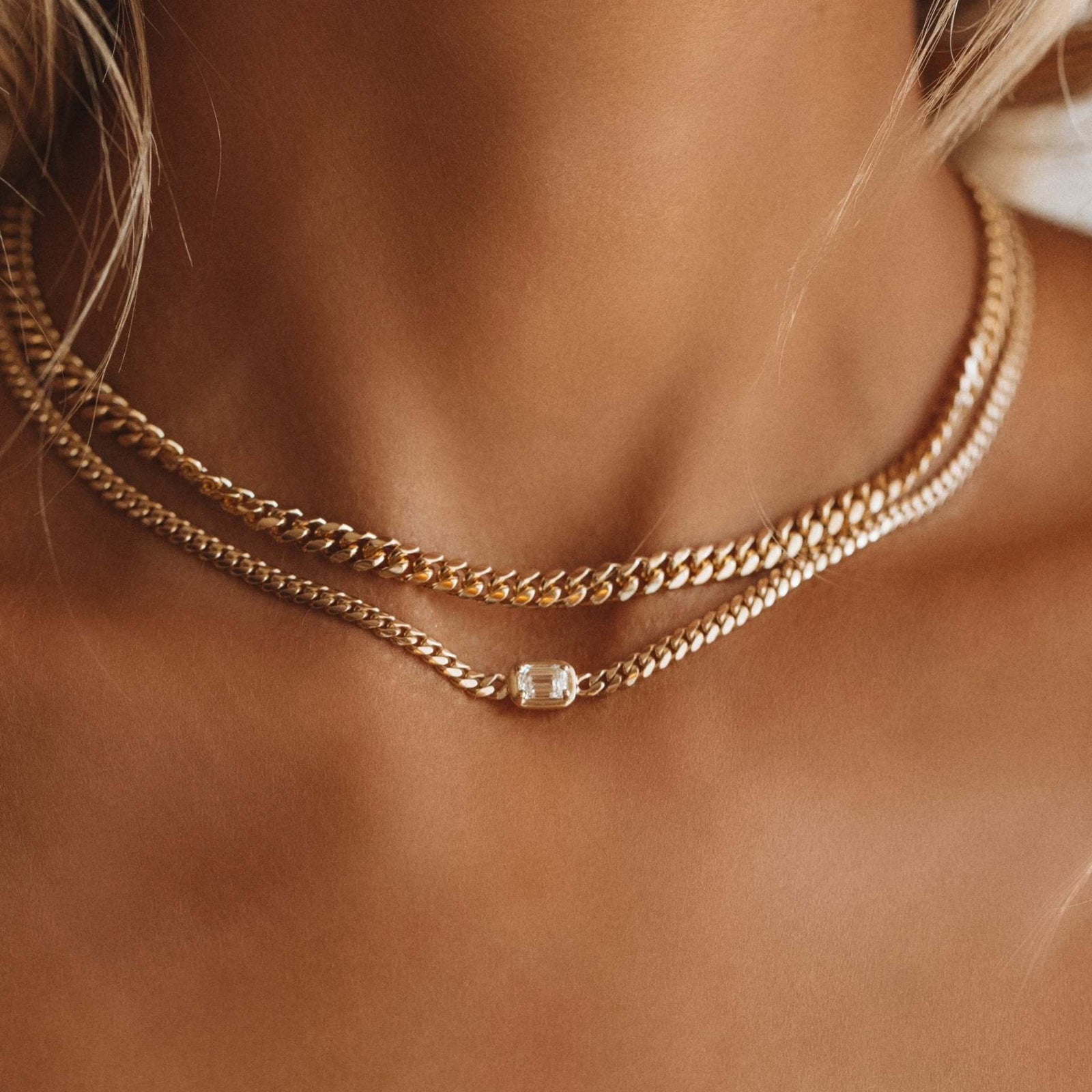 Heavy Industry Cuban Chain Love Necklace – Jewelry Gift Ideas — 1
