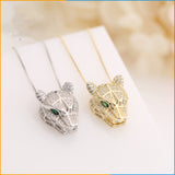 Leopard Head Necklace Women S925 Sterling Silver – Jewelry Gift Ideas — 3