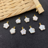 Natural Freshwater Pearl Pendant With Five-petal – Jewelry Gift Ideas — 5