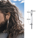 Men's Stainless Steel Cross Stud Earrings Jewelry – Jewelry Gift Ideas — 4