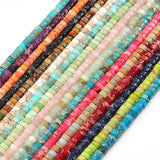 4 2mm Abacus Beads Right Angle Wafer Bracelet – Jewelry Gift Ideas — 17