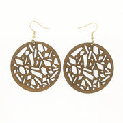 Titanium Steel 18k Electroplated Colorless Earrings – Stylish Gifts — 7
