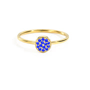 Women's Stainless Steel Inlaid Rhinestone Ring – Gifts for Her — 15