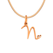 Women's Stainless Steel Necklace With Letter – Jewelry Gift Ideas — 4