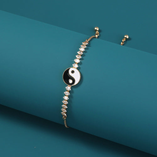 Brass Gold Plated Tai Chi Yin Yang Pendant – Jewelry Gift Ideas — 1