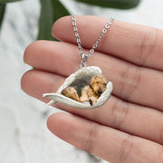Acrylic Plane Lazy Dog Hanging Necklace – Jewelry Gift Ideas — 7
