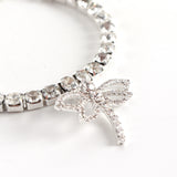 Water Diamond Chain Dragonfly Foot Chain – Birthday Gifts — 3
