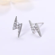 Simple Mini Lightning Zircon Stud Earrings For Women – Gifts for Her — 3