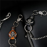 Punk Male Hip Hop Phants Zipper Non-mainstream Ghost – Gifts for Him — 9