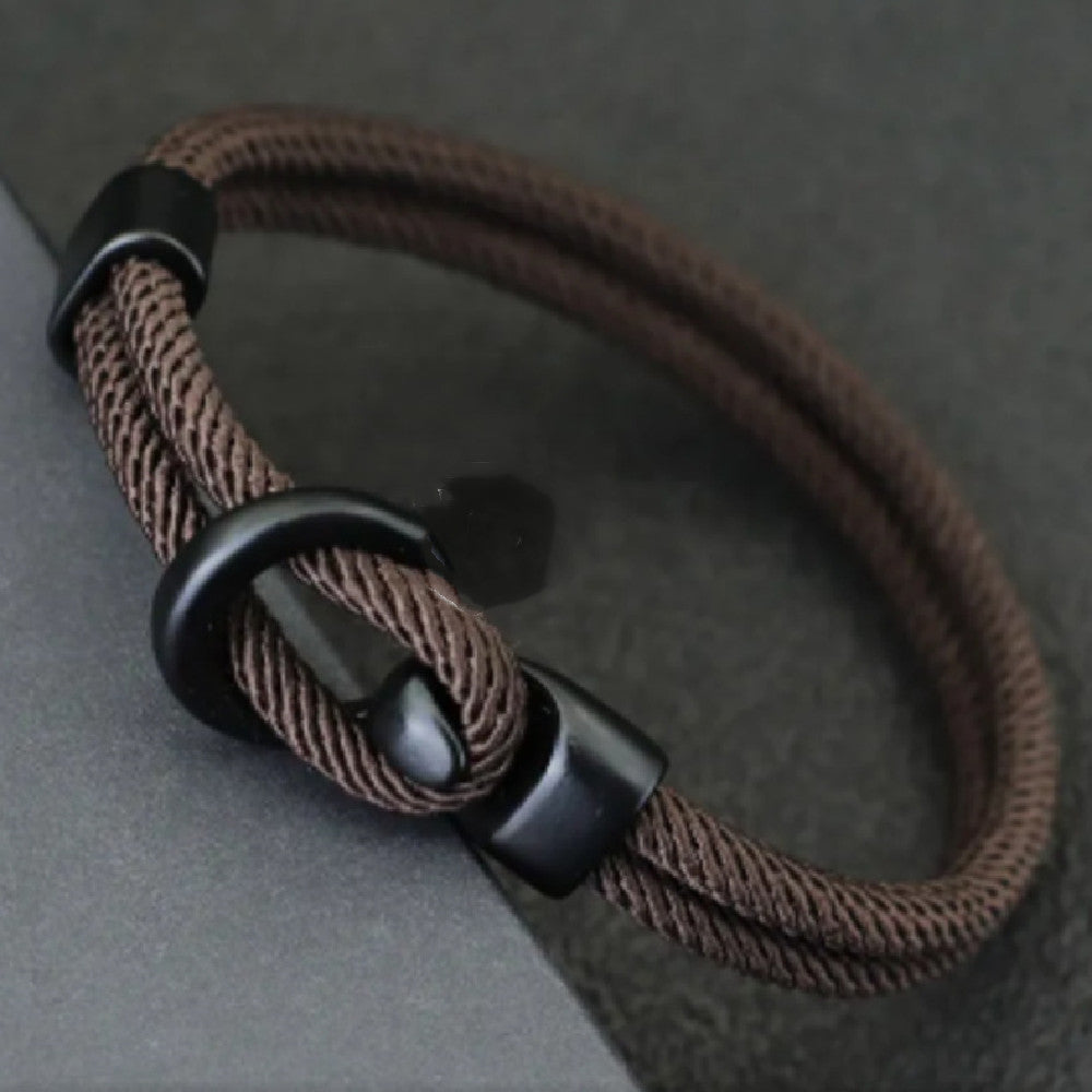 Simple Personality Men's Weaving Bracelet – Jewelry Gift Ideas — 1