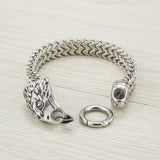Men's Stainless Steel Eagle Head Bracelet – Jewelry Gift Ideas — 2