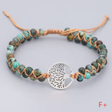 Woven Twine Double Tree of Life Yoga Bracelet – Jewelry Gift Ideas — 5