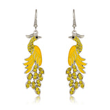 European And American Texture Peacock Earrings – Holiday Gift Ideas — 3