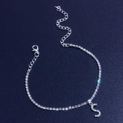 Capital English Letters Alloy Anklet – Stylish Gifts — 2