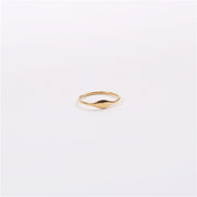 Thin Curved Ring Simple And Cold – Everyday Gifts — 3