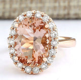 Creative Synthetic Topaz Champagne Ring – Surprise Gifts — 4