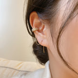 Korean Pearl Earbone Clip Earrings One Cold Wind – Birthday Gifts — 1