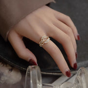 Fashion Micro-inlaid Zircon Ring Women – Stylish Gifts — 1