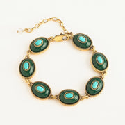 Bracelet Turquoise Vintage Distressed Colored – Jewelry Gift Ideas — 20