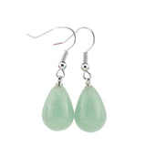 Creative Drop-shaped Gem Crystal Rough Stone Earrings – Gift Ideas — 2
